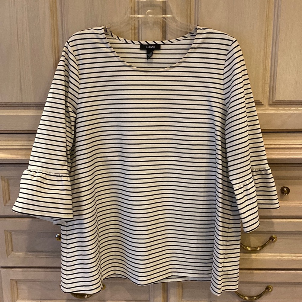 Alfani striped top